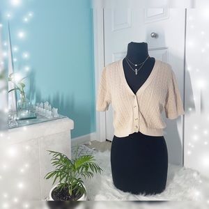 Boho Cropped Cardigan